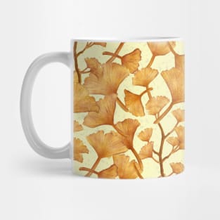 Ginkgo biloba leaves Mug